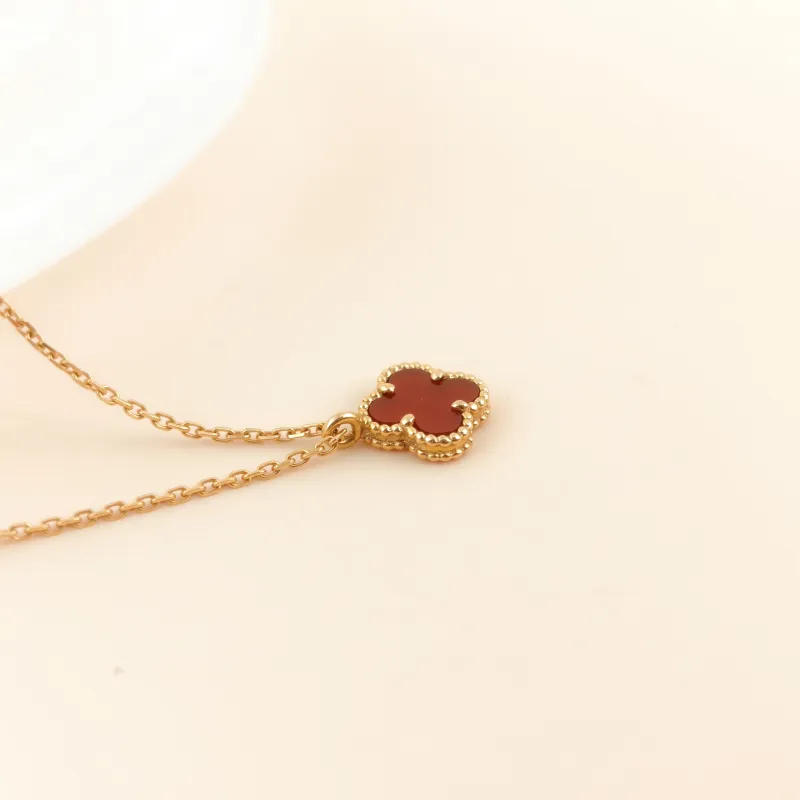 Van Cleef & Arpels Necklace Alhambra 18KY ellow Gold Sweet Mini38.5cm — cover view 8 of 8