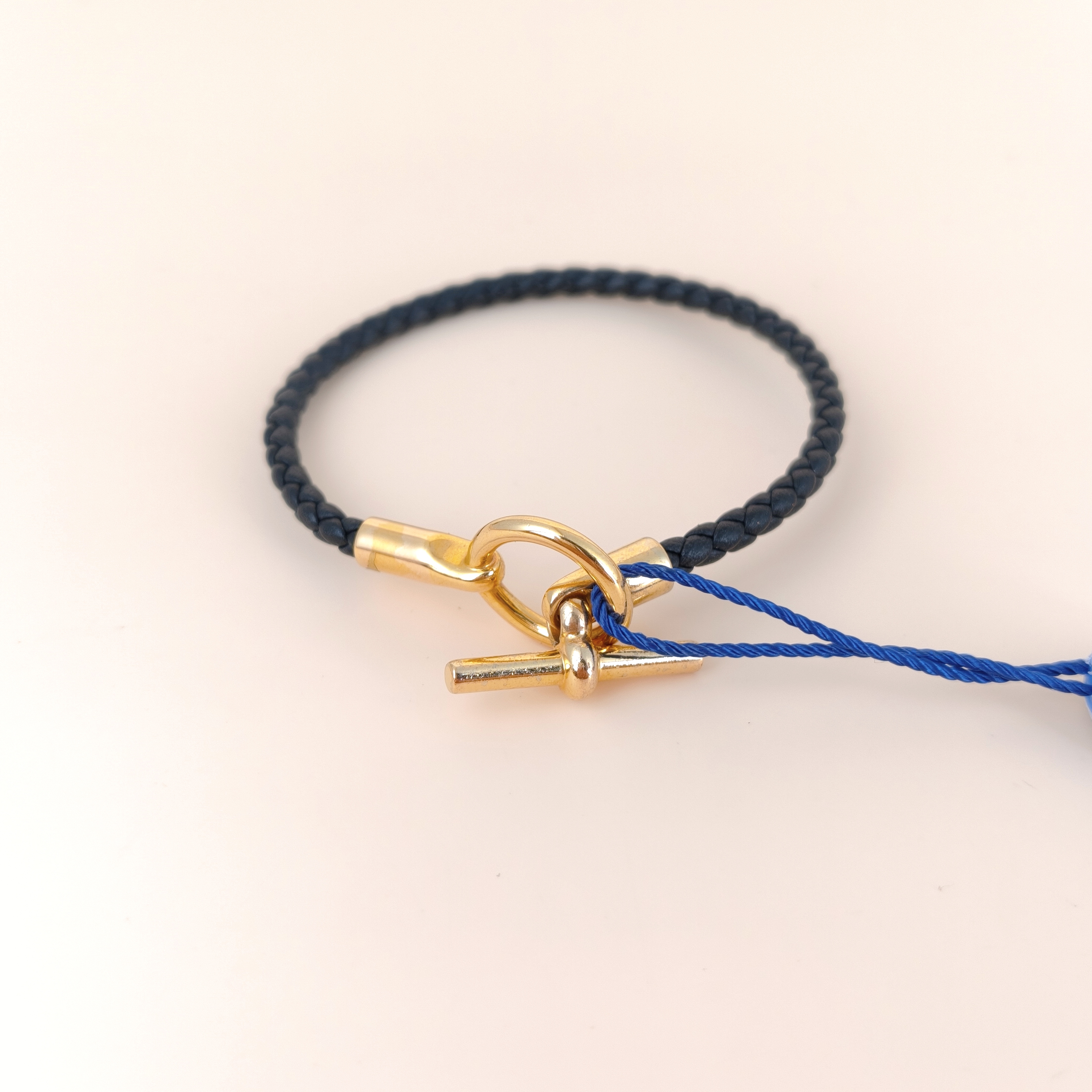Hermès Bangle Glenan Q Bangle Black One Size17cm