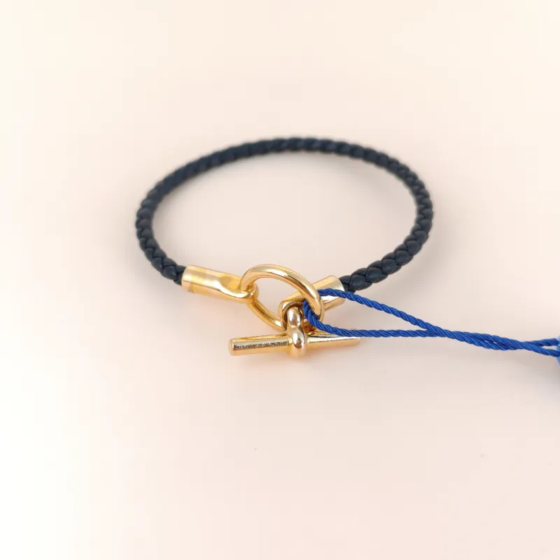Hermès Bangle Glenan Q Bangle Black One Size17cm
