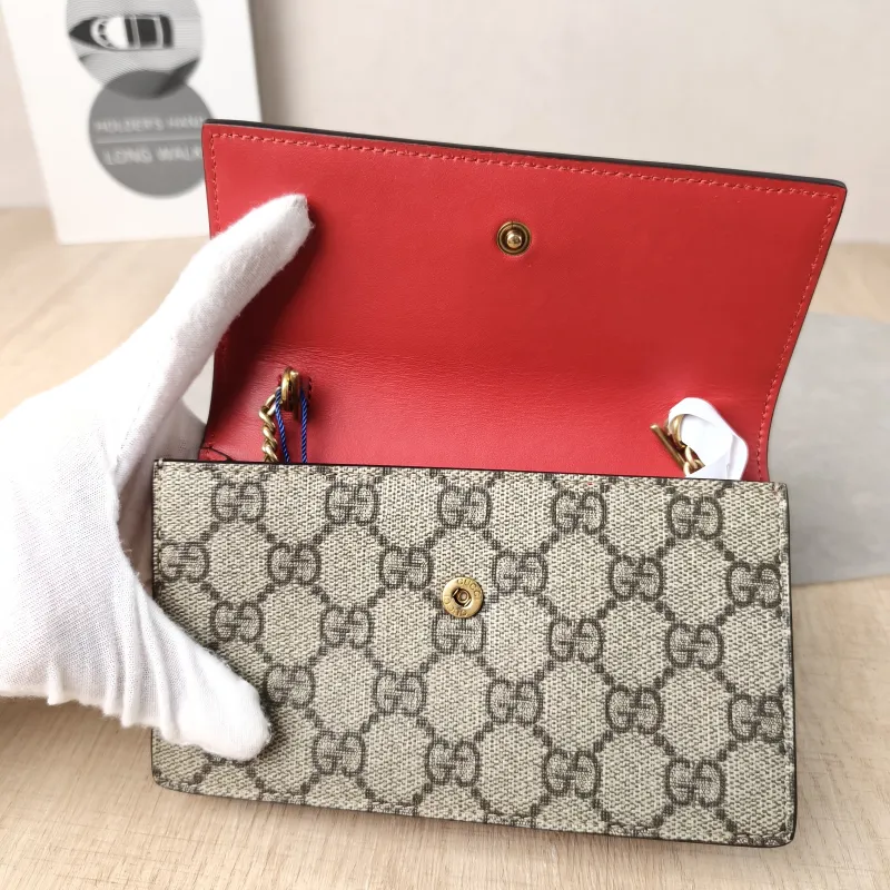 GUCCI Crossbody Bag woc Monogram PVC Mini 16.5 × 4 × 9 cm — detail view 11 of 12
