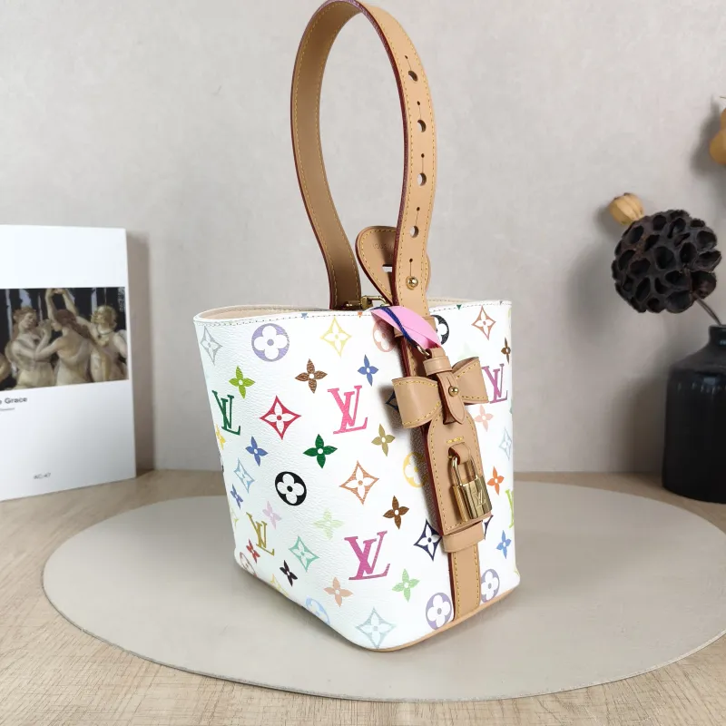 Louis Vuitton Top Handle Bag ALL IN BB Multicolore PVC BB 16 × 12 × 18 cm — cover view 5 of 5