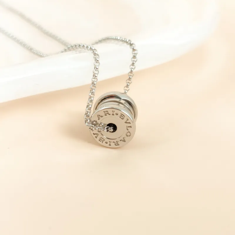 Bvlgari Necklace B.ZERO1Collection Necklace White Gold18KW hite Goldmini45cm — cover view 8 of 9