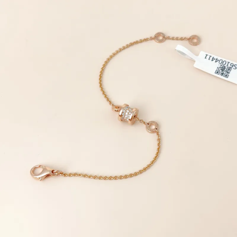 Bvlgari Bracelet B.ZERO1Collection Pavé Diamond Rose Gold Diamond18KR ose Gold One Size 17cm — cover view 4 of 8