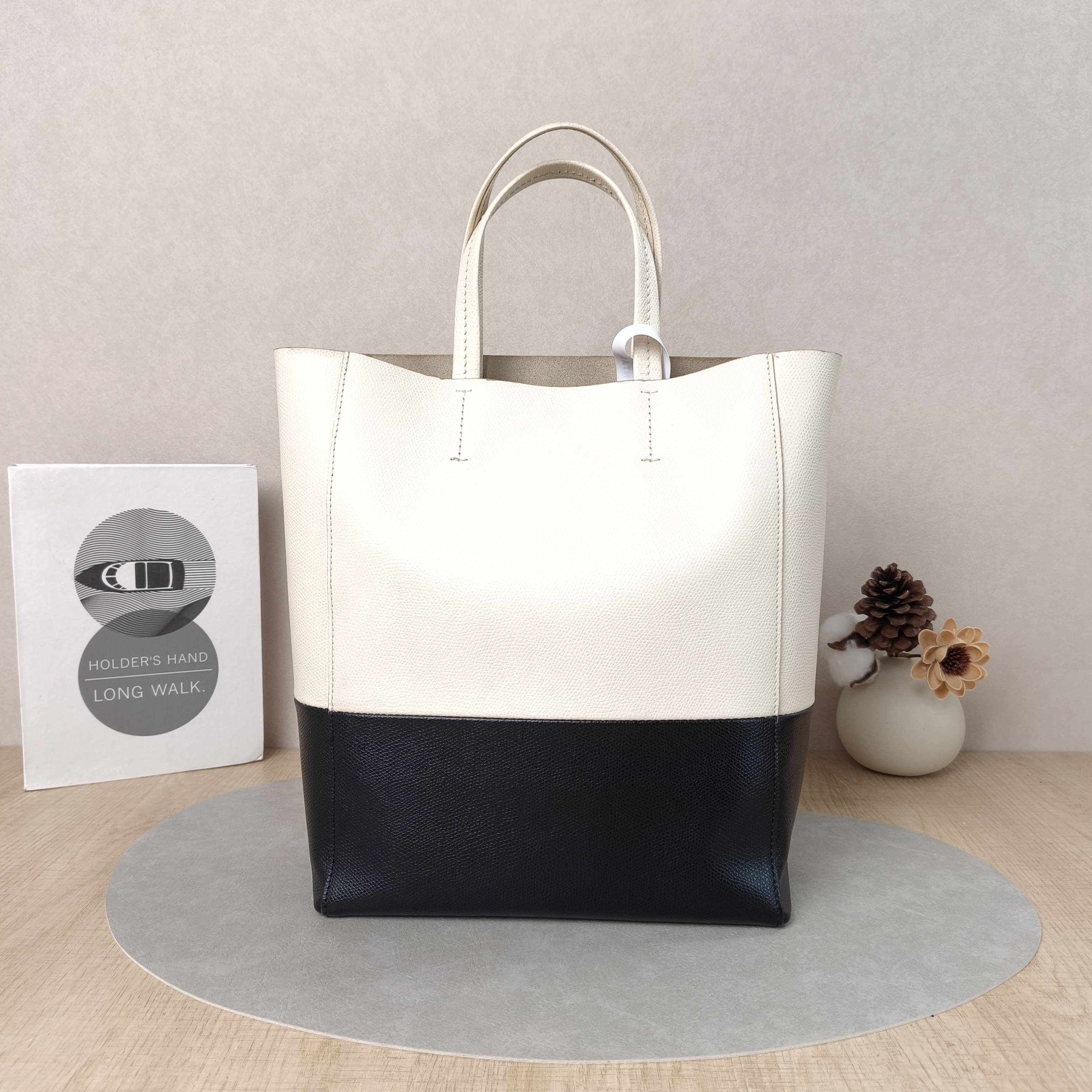 CELINE Shoulder Bag Tote Bag Colorblock Calfskin One Size23 × 10 × 27.5 cm — cover view 3 of 5