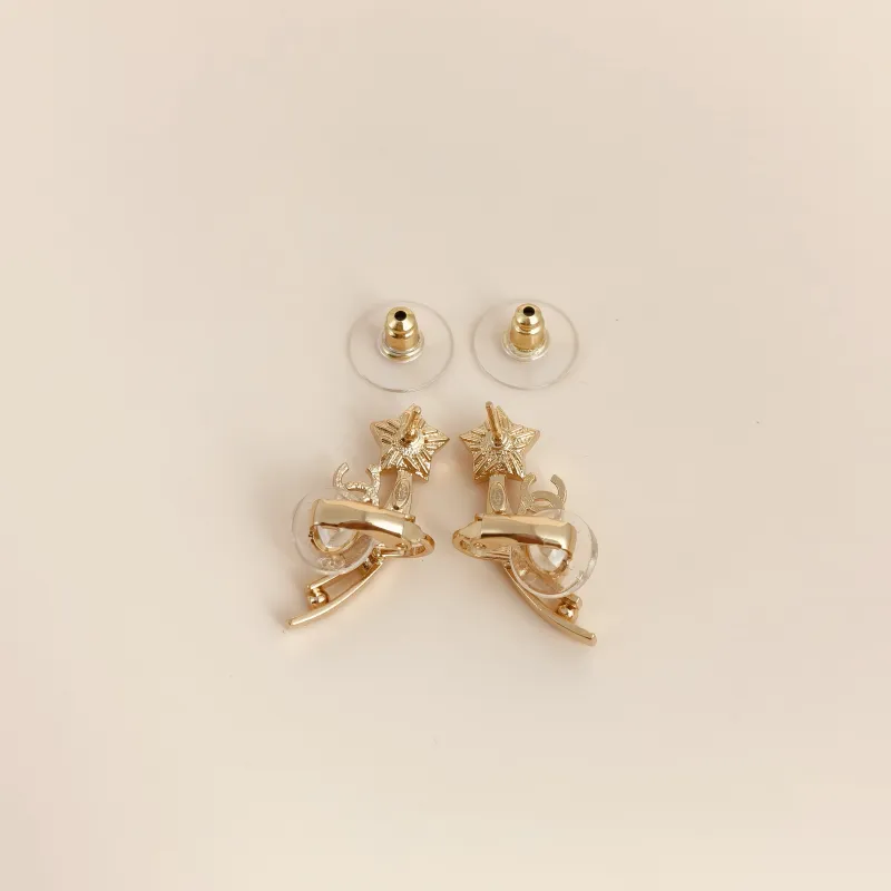 Chanel Earrings Edition Earrings Gold One Size — cover view 5 of 6