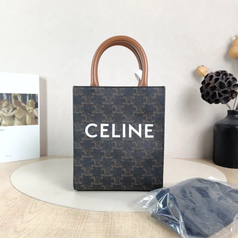 CELINE Crossbody Bag CABAS Mini Monogram PVC Mini 17 × 4 × 20.5 cm — cover view 3 of 6