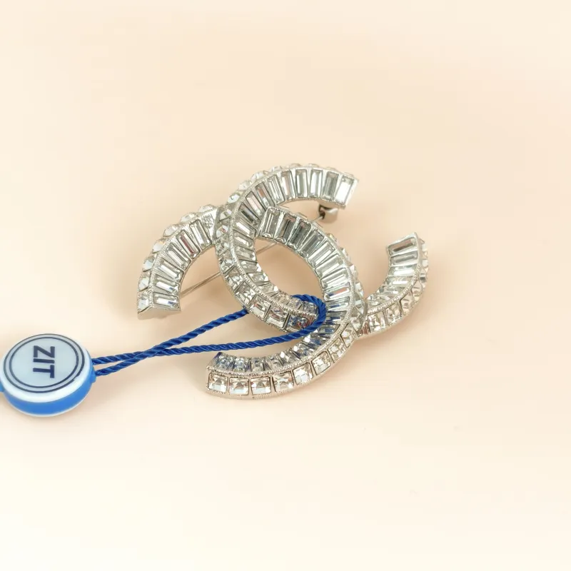 Chanel Brooch C Brooch Silver โ cover view 5 of 6