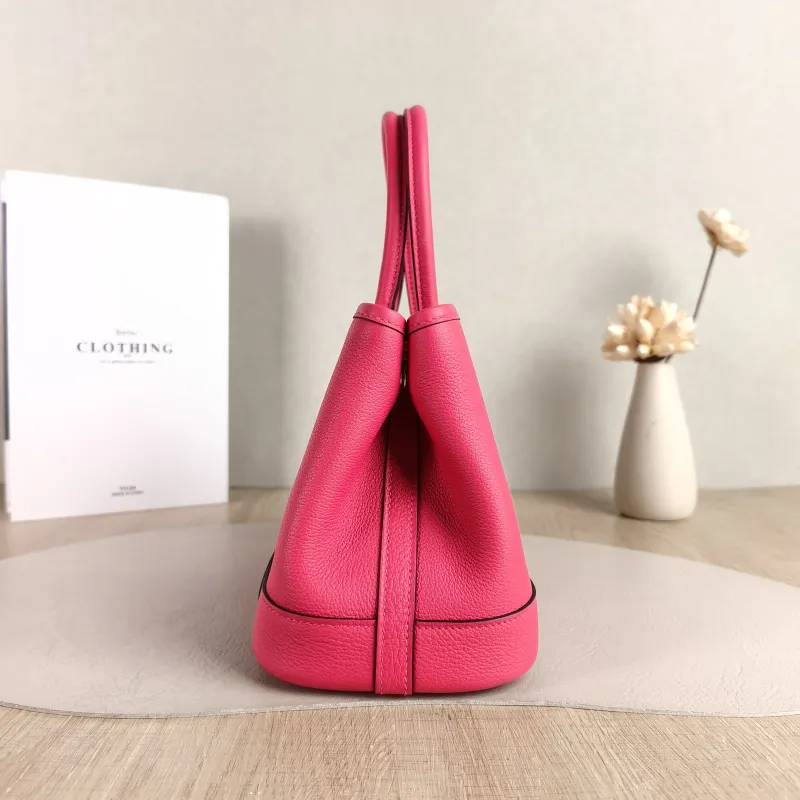 Hermès Top Handle Bag Neo Garden 23 Mini OD Rose Mexico Negonda Calfskin Mini 23 × 10 × 16 cm K — detail view 2 of 10
