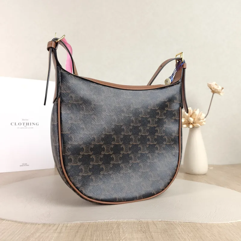 CELINE Shoulder Bag HELOISE TRIOMPHE Monogram PVC Small 24 × 7 × 21 cm — cover view 2 of 5