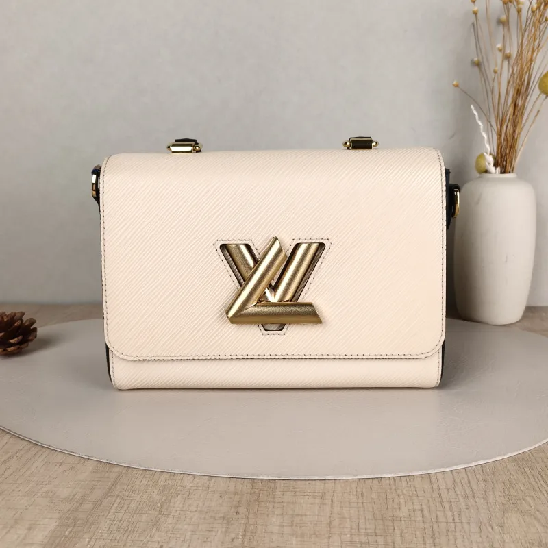 Louis Vuitton Crossbody Bag Twist Colorblock Epi Embossed Calfskin Medium23 × 9.5 × 17 cm