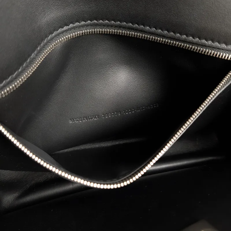 BALENCIAGA Crossbody Bag RODEO Black Calfskin Small 27 × 10 × 20 cm — detail view 10 of 12