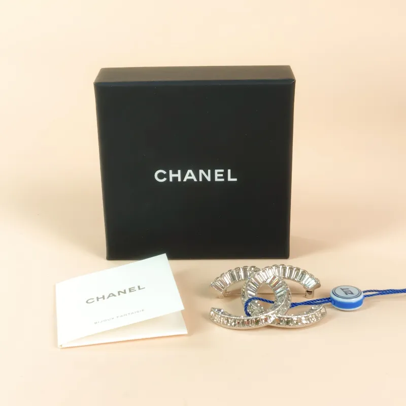 Chanel Brooch C Brooch Silver โ cover view 2 of 6