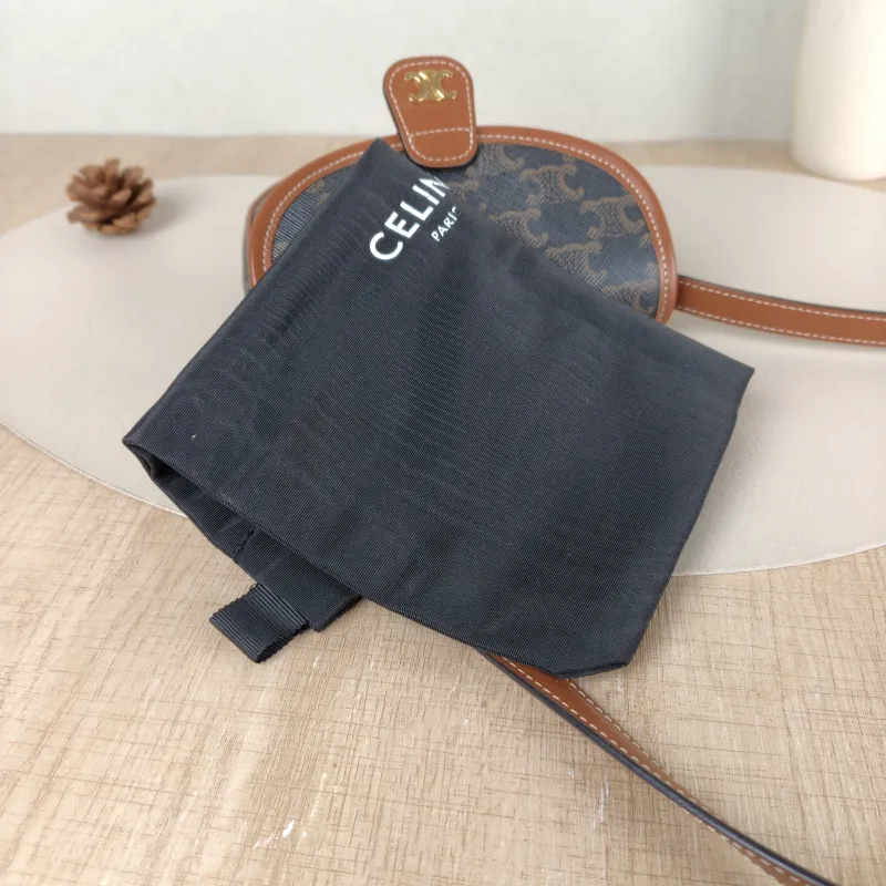 CELINE Crossbody Bag BESACE Monogram PV Cmini15 × 4 × 11 cm — detail view 2 of 11