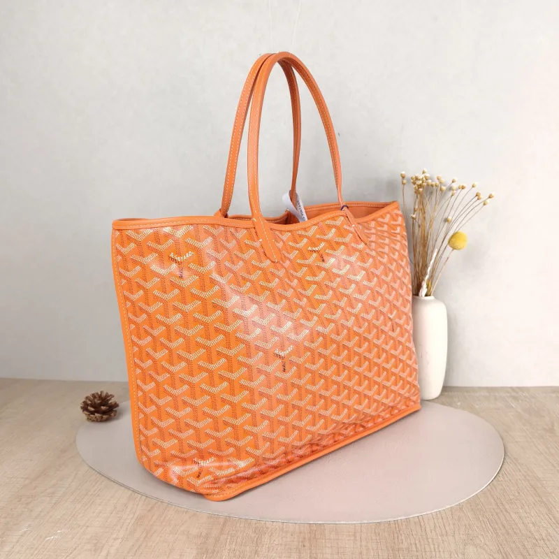 GOYARD Shoulder Bag SAINT LOUIS Shopping Tote PVC Small 34 × 15 × 28 cm — cover view 5 of 5