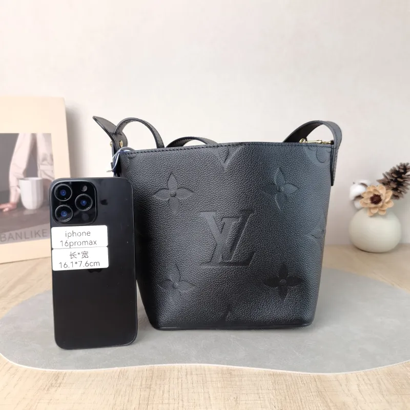 Louis Vuitton Top Handle Bag ALL IN BB Black Empreinte Embossed Calfskin BB 16 × 12 × 18 cm — cover view 6 of 6