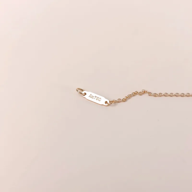 Tiffany&Co. Necklace TC ollection Smile Necklace Gold 18K Diamond Small 40cm — cover view 6 of 10