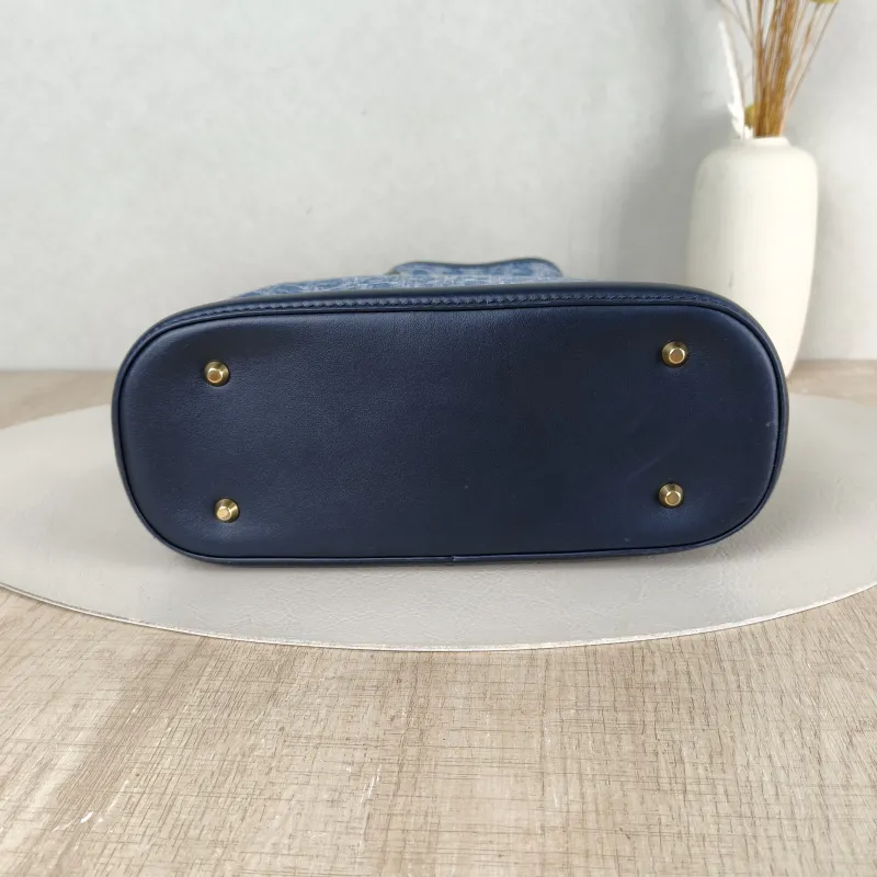 DIOR Shoulder Bag C'est bucket Bucket Bag Blue Canvas 24 × 10 × 25.5 cm — cover view 2 of 5