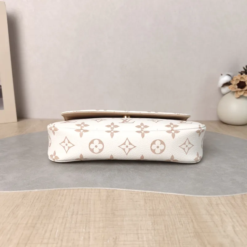 Louis Vuitton Crossbody Bag IVY · Beige PVC Small 23.5 × 4.3 × 12 cm — cover view 2 of 6
