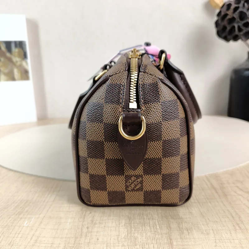 Louis Vuitton Crossbody Bag Speedy20 Shoulder Strap PVC Small 20.5 × 12 × 13.5 cm — detail view 12 of 12