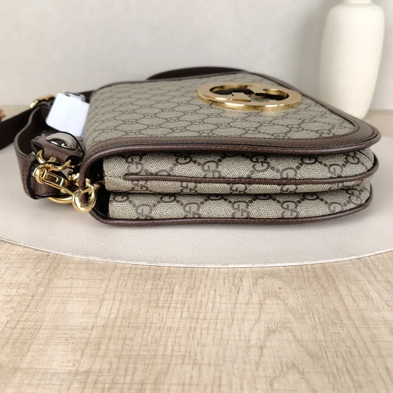 GUCCI Shoulder Bag Blondie Top Handle Bag Monogram PVC Medium29 × 7 × 22 cm — detail view 8 of 14