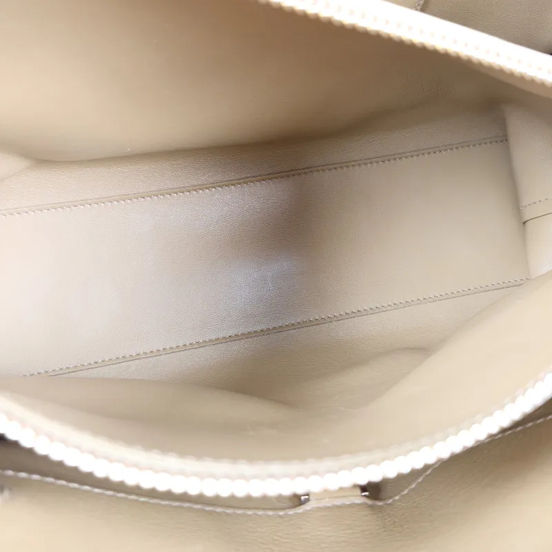FERRAGAMO Top Handle Bag Tote Bag White Calfskin One Size33 × 15 × 23 cm — detail view 11 of 11