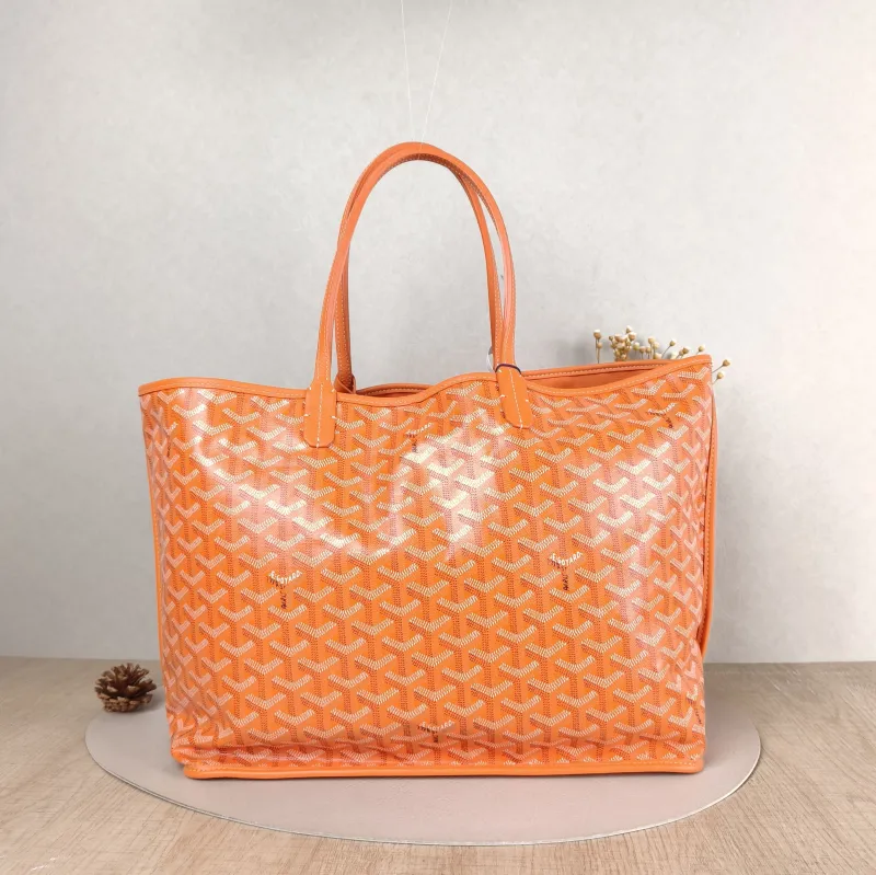 GOYARD Shoulder Bag SAINT LOUIS Shopping Tote PVC Small 34 × 15 × 28 cm