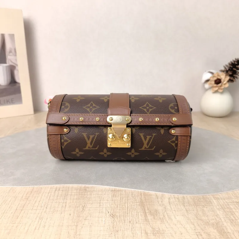 Louis Vuitton Crossbody Bag Papillon Trunk Monogram PVC Small 19 × 9 × 9 cm