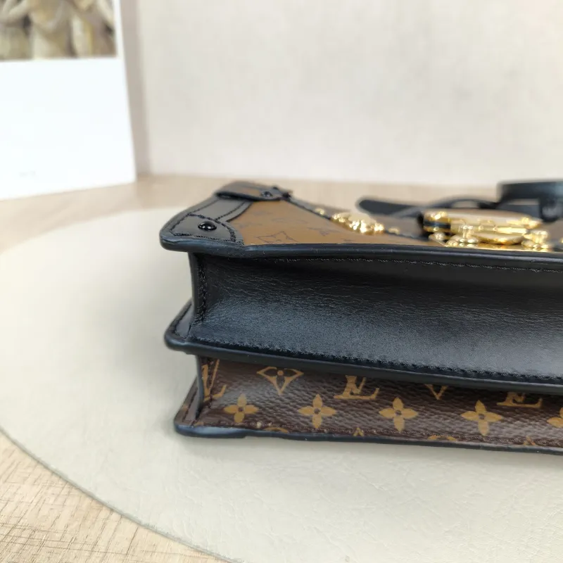 Louis Vuitton Crossbody Bag Trunk Clutch Box Monogram PVC Mini 20 × 5.5 × 12 cm — detail view 2 of 11