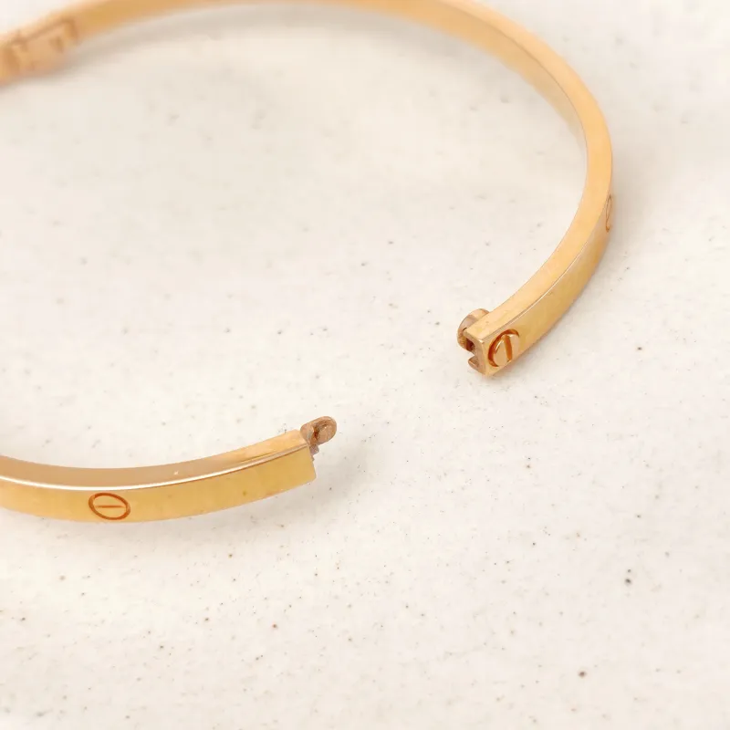 CARTIER Bangle Love Collection Bangle 18k Small Edition 19 — cover view 3 of 10