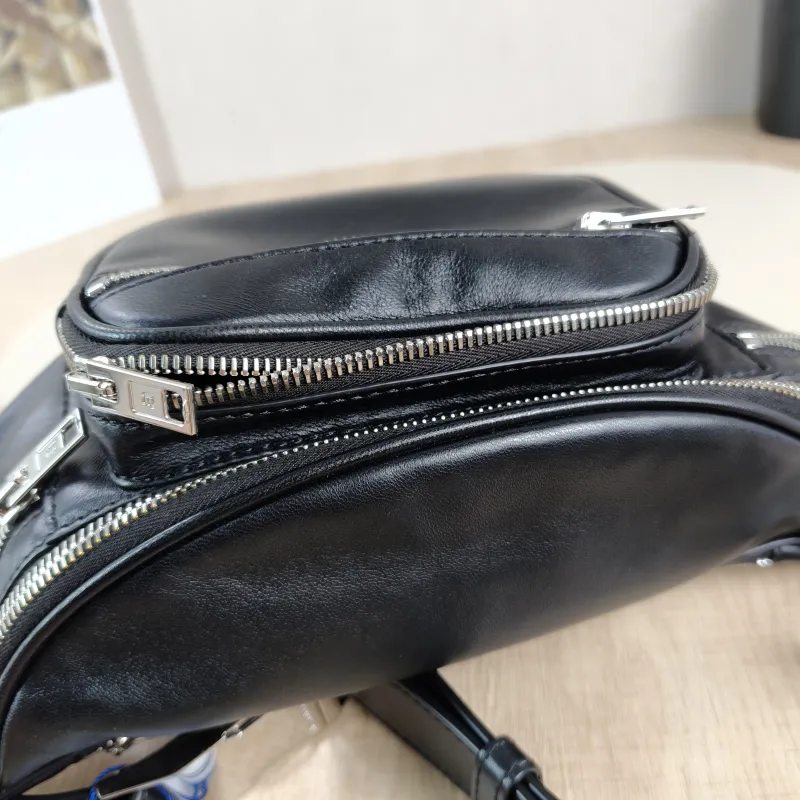 Alexander Wang Belt Bag Attica Collection Belt Bag Black Lambskin One Size33 × 8 × 12 cm — detail view 4 of 9
