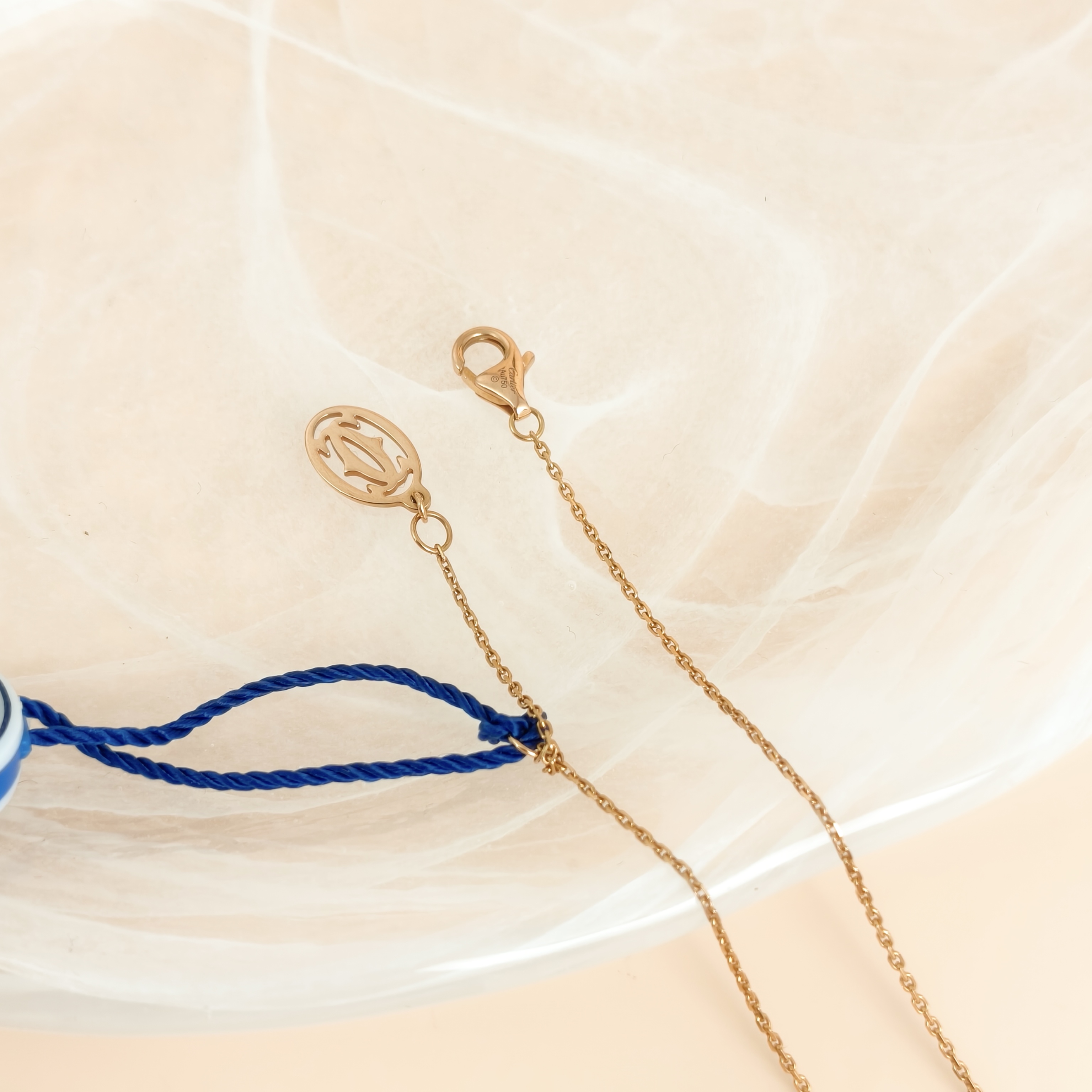 CARTIER Necklace Collection Necklace Rose Gold 18KR ose Gold One Size45cm — cover view 3 of 7