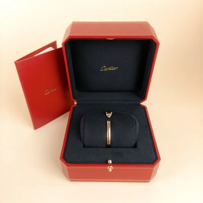 CARTIER Bangle Panthère de Bangle 18KR ose Gold Small Edition 16 — cover view 6 of 7