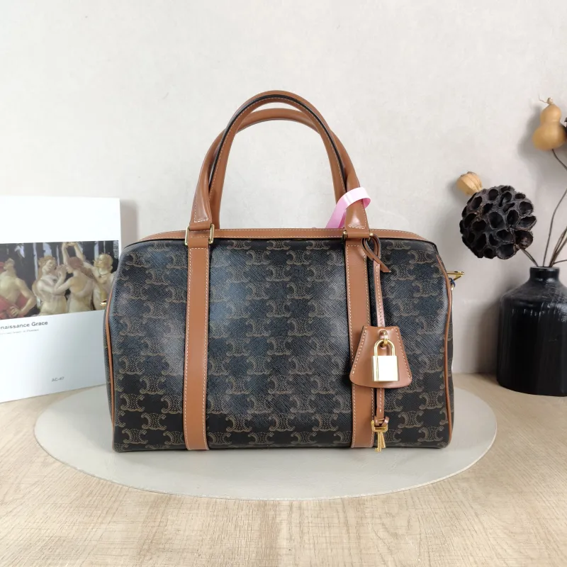 CELINE Crossbody Bag Monogram PVC Large 31 × 17 × 20 cm
