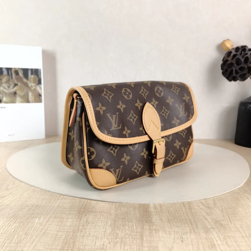 Louis Vuitton Crossbody Bag Diane Baguette Bag Shoulder Strap PVC Small 24 × 9 × 15 cm — cover view 6 of 6