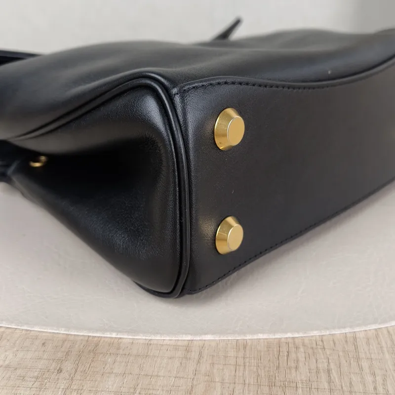 BALENCIAGA Crossbody Bag RODEO Black CC alfskin Mini 23 × 10 × 17 cm — detail view 12 of 13