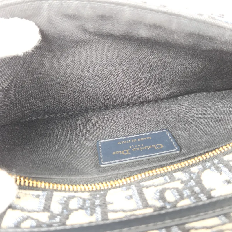DIOR Crossbody Bag Edition Chain Shoulder Crossbody Bag Blue Canvas One Size 27.5 × 3 × 12.5 cm — detail view 5 of 12
