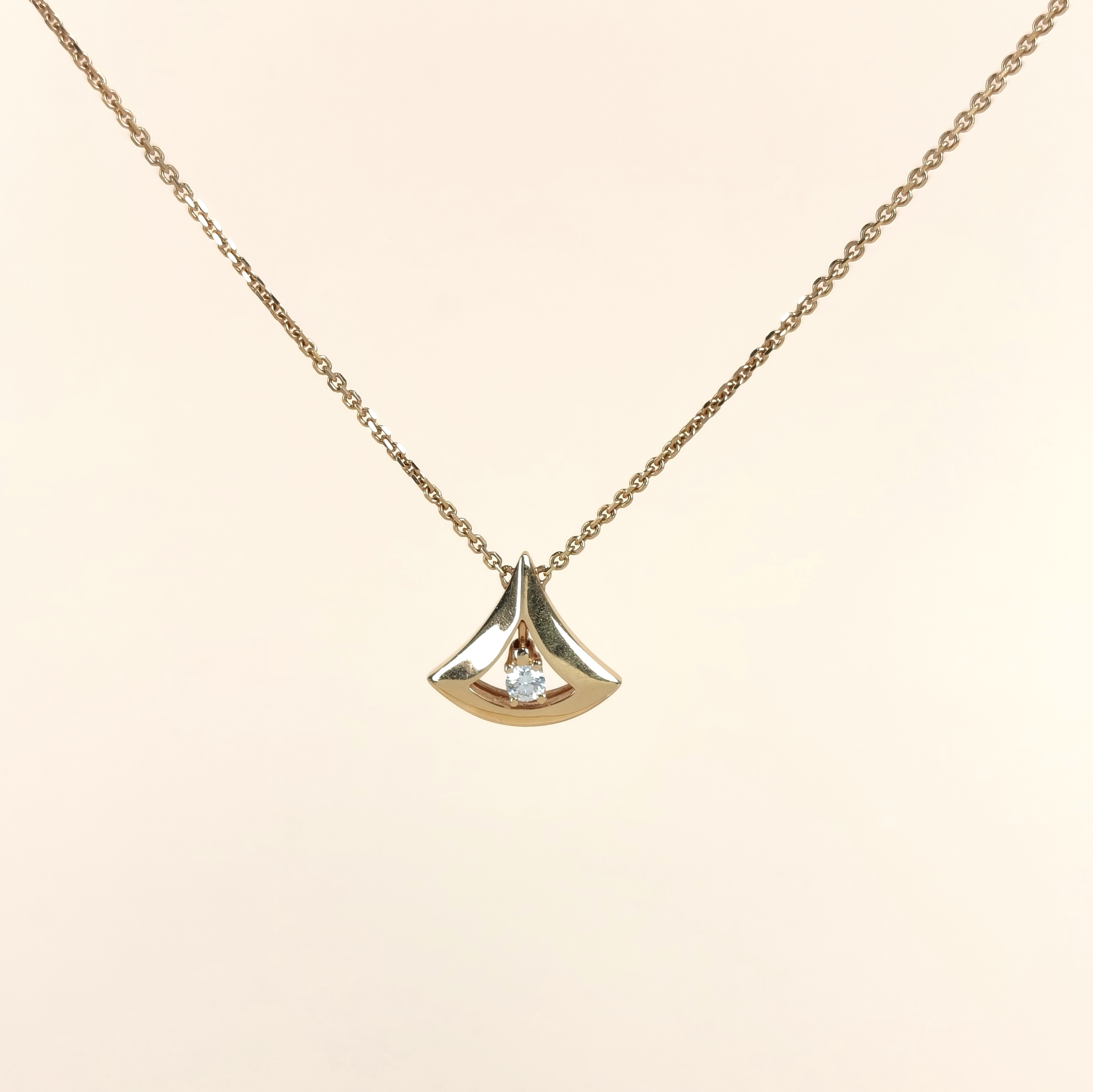 Bvlgari Necklace Divas' Dream Necklace Rose Gold Diamond18KR ose Gold One Size43cm