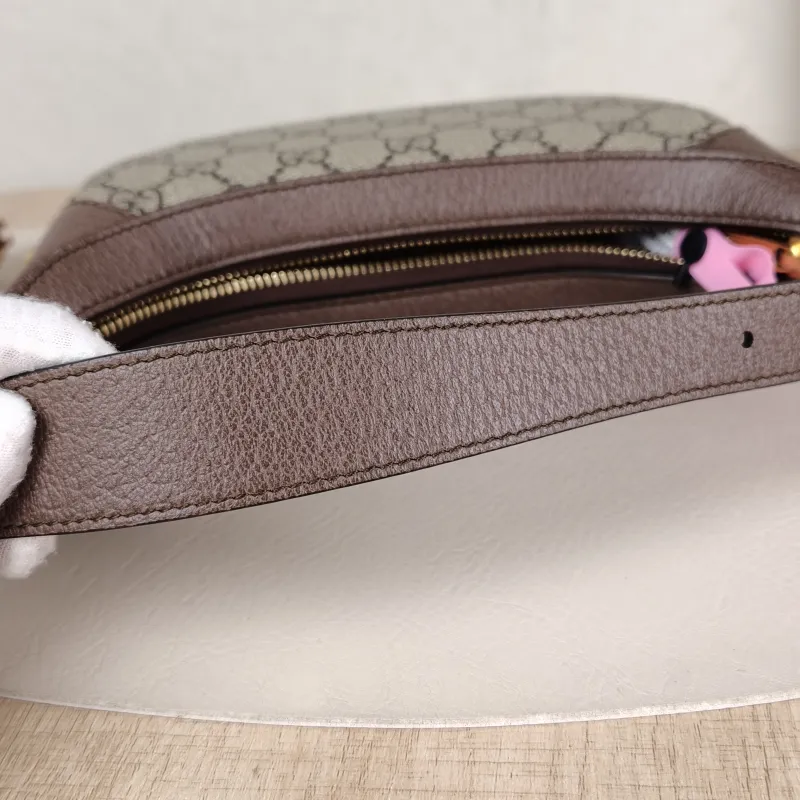 GUCCI Shoulder Bag Ophidia GG Monogram PVC Mini 20 × 5 × 15 cm — detail view 10 of 10