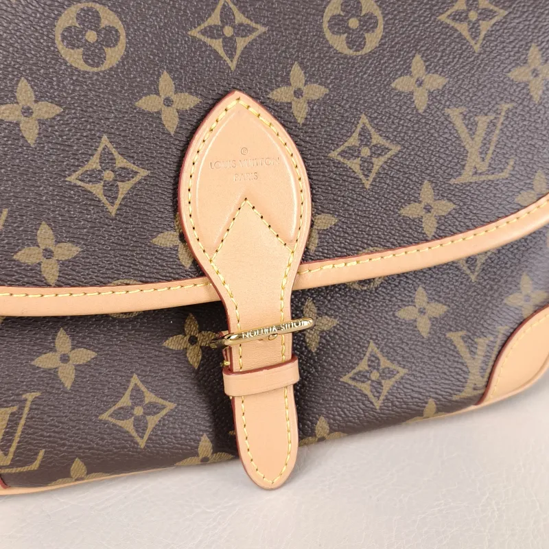 Louis Vuitton Crossbody Bag Diane Baguette Bag Shoulder Strap PVC Small 24 × 9 × 15 cm — detail view 8 of 15