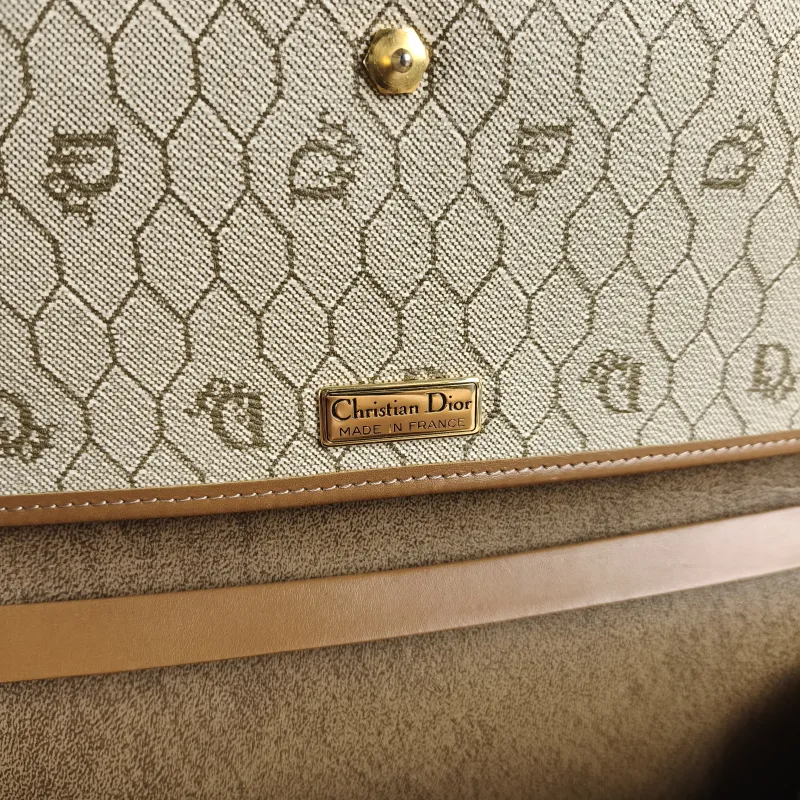 DIOR Shoulder Bag Shoulder Bag Brown PVC One Size 28 × 4 × 17 cm — detail view 7 of 11