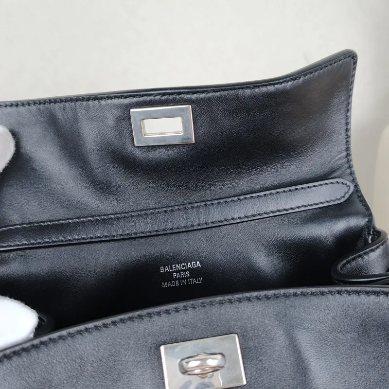 BALENCIAGA Crossbody Bag RODEO Black CC alfskin Mini 23 × 10 × 17 cm — detail view 9 of 13