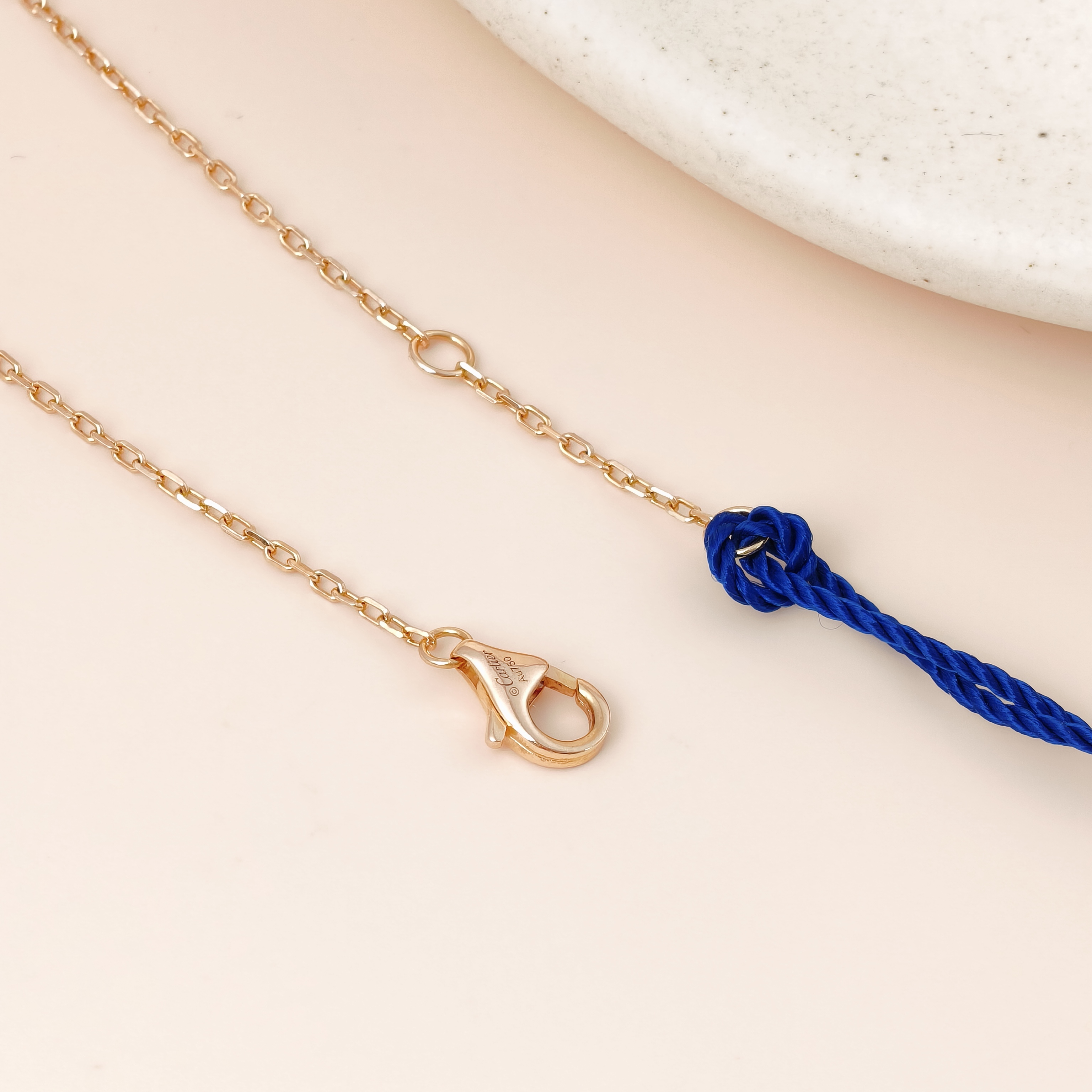 CARTIER Necklace Juste un Clou Necklace Rose Gold Diamond18KR ose Gold One Size42cm — cover view 7 of 11