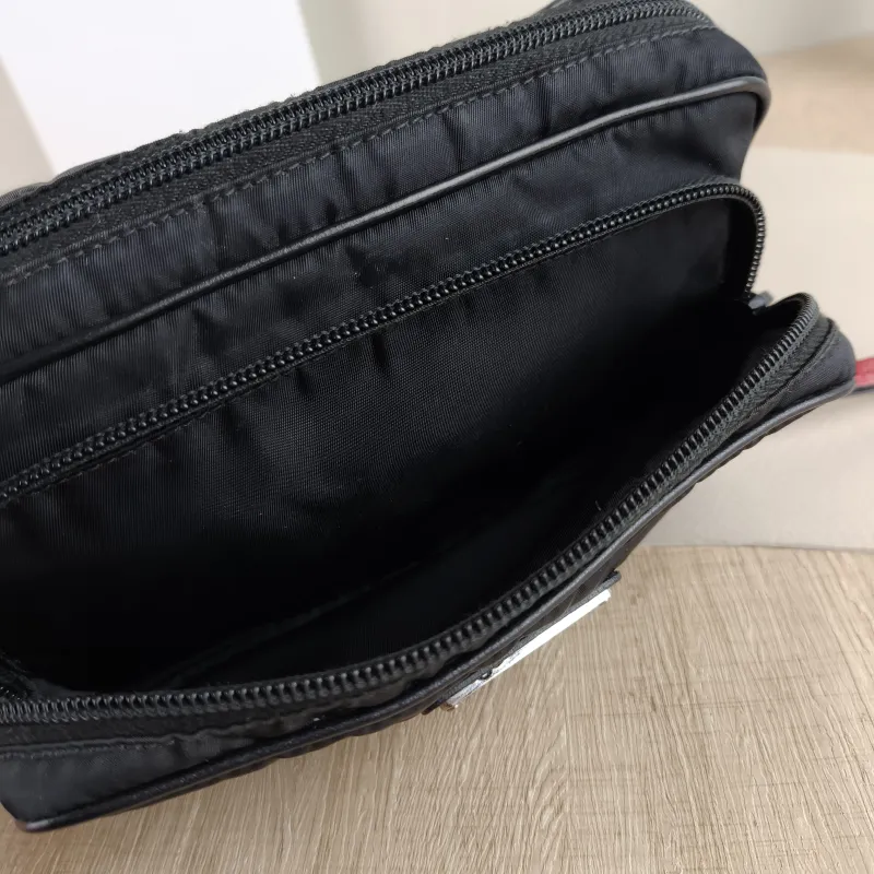PRADA Belt Bag Belt Bag Black Nylon One Size 22 × 4 × 14 cm — detail view 8 of 10