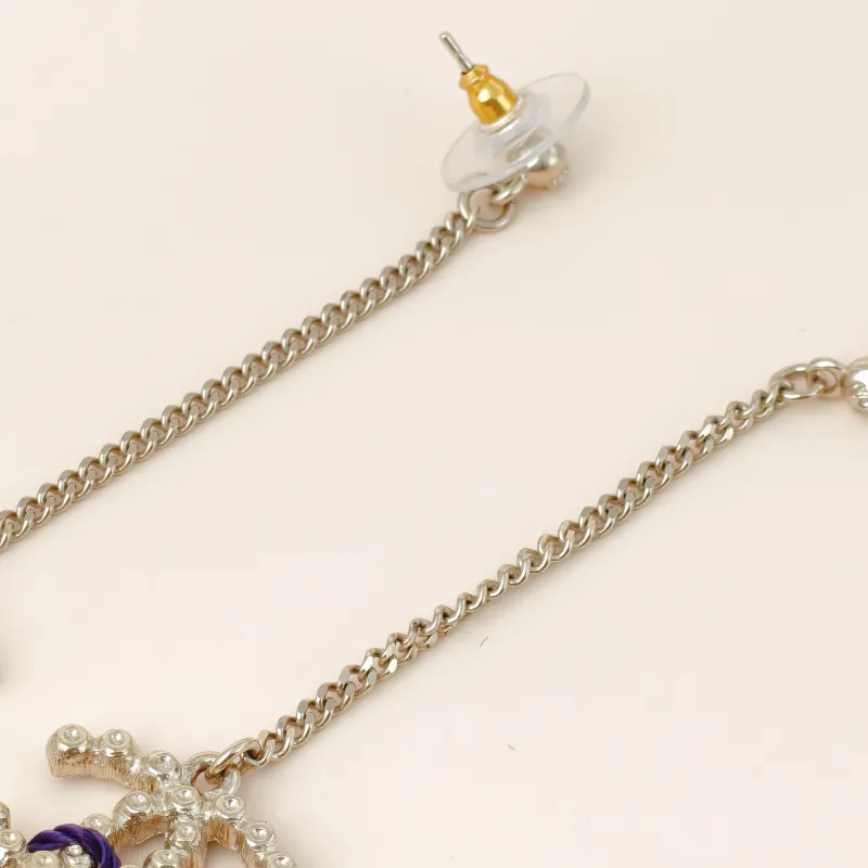 Chanel Jewelry · Earrings Black with Gold-Tone Hardware One Size — cover view 5 of 10