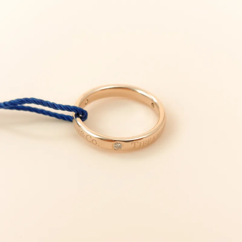 Tiffany&Co. Ring T&CO Collection Rose Gold Diamond18KR ose Gold One Size50