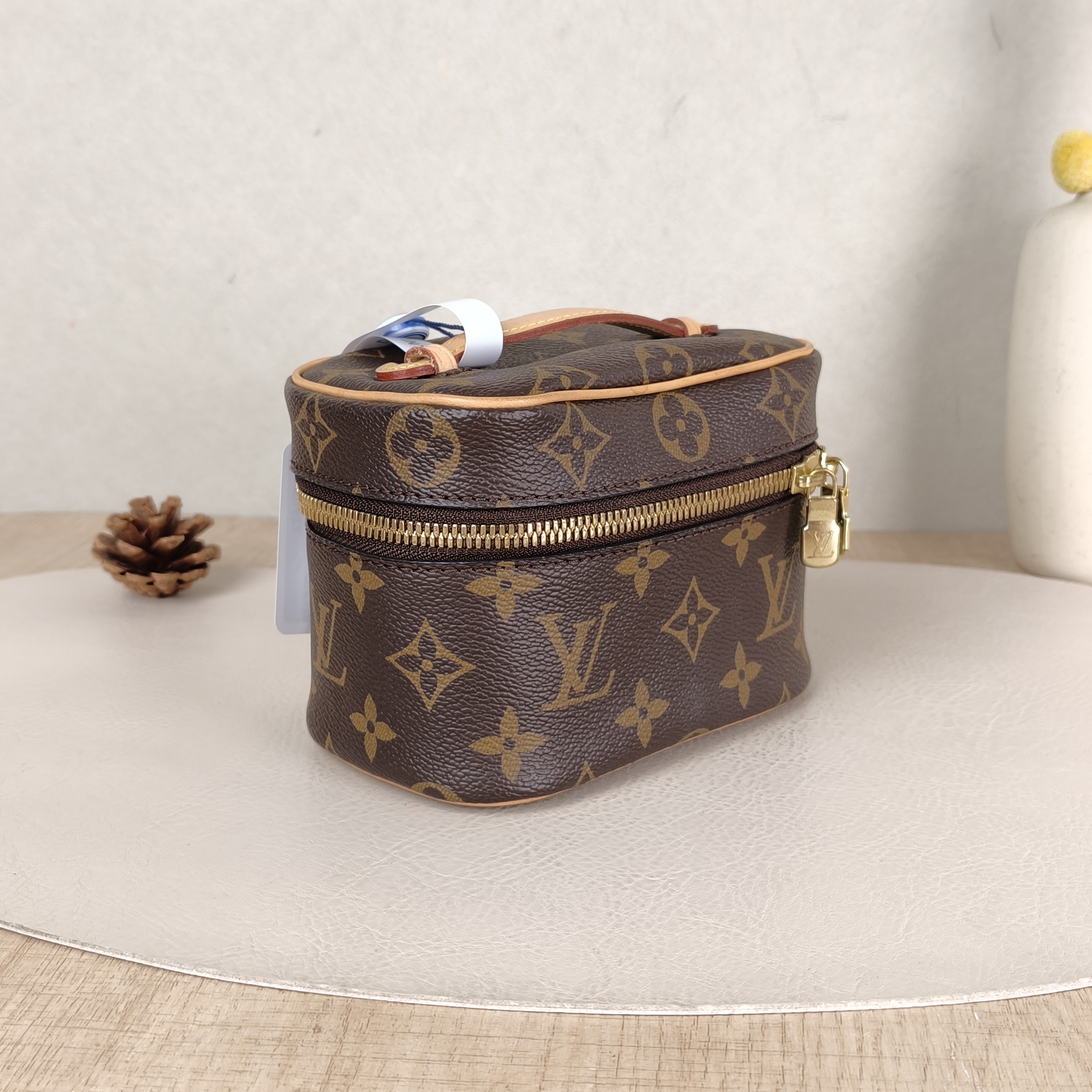 Louis Vuitton Cosmetic Bag NICE Cosmetic Bag Monogram PV Cnano14 × 8.5 × 10.5 cm — cover view 5 of 5