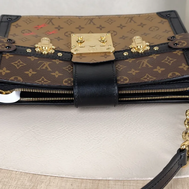 Louis Vuitton Crossbody Bag Trunk Clutch Box Monogram PV Cmini20 × 5.5 × 12 cm — detail view 10 of 13