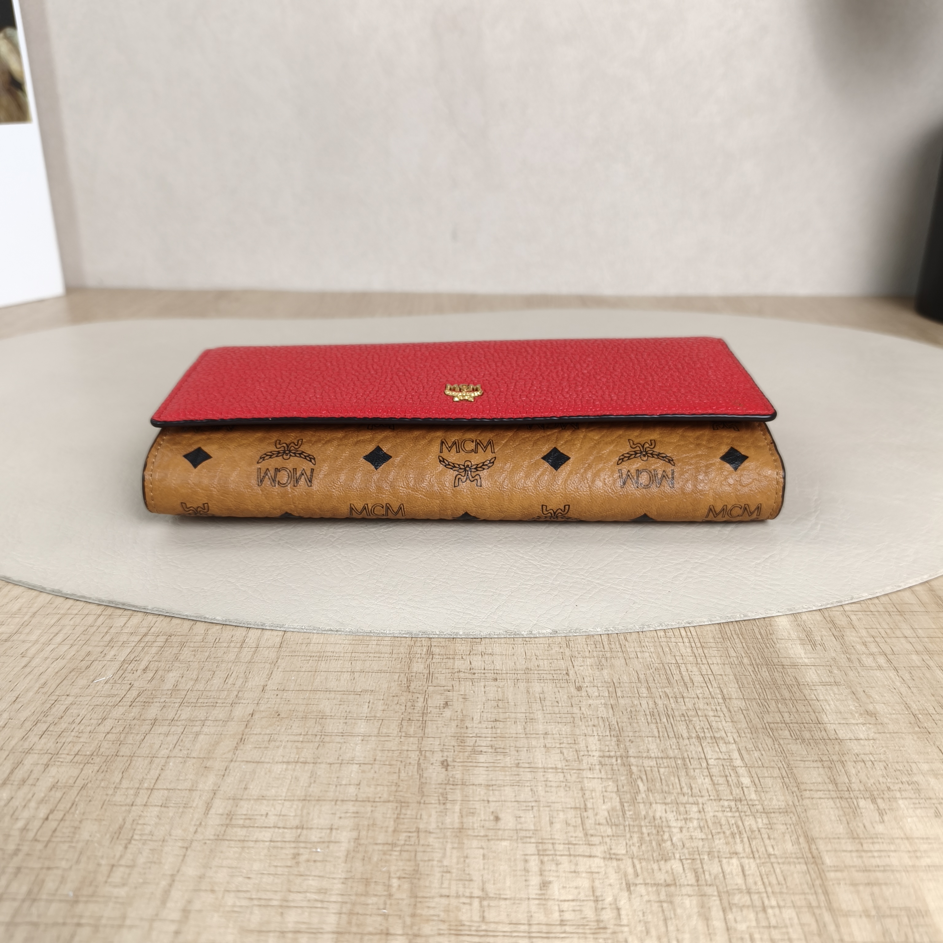 MCM Wallet Wallet Red One Size19 × 3 × 9.5 cm — cover view 5 of 5