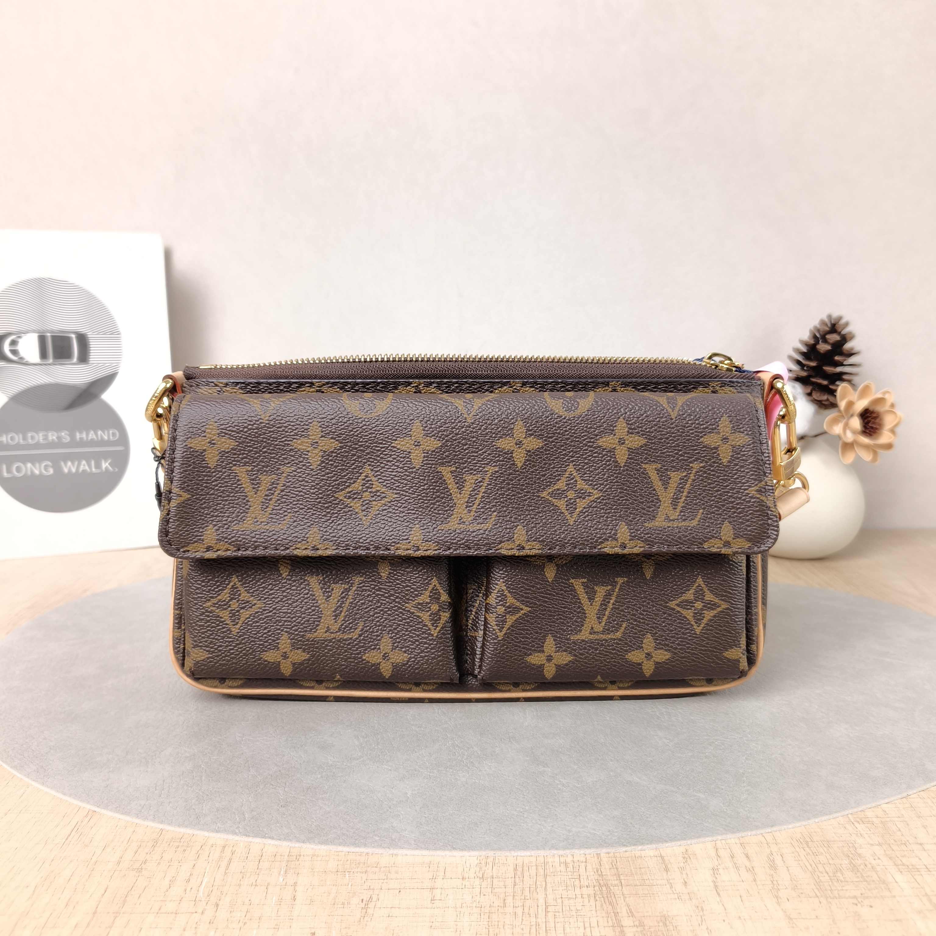 Louis Vuitton Shoulder Bag Vivacité Monogram PVC One Size25 × 8 × 15 cm