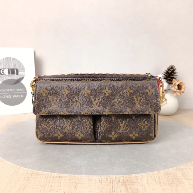 Louis Vuitton Shoulder Bag Vivacité Monogram PVC One Size25 × 8 × 15 cm